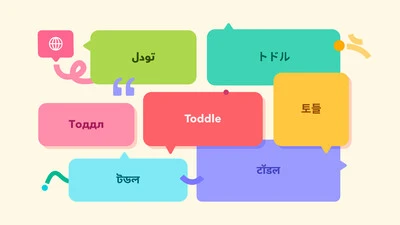 Creative collaboration meets playful typography in Toddle’s branding, powered by Monotype.